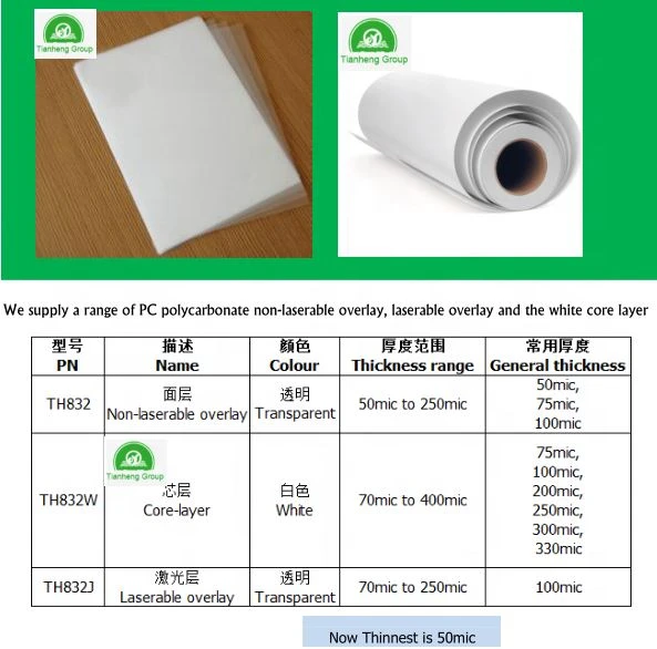 White Polycarbonate Printable